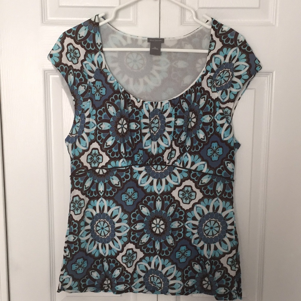 Ann Taylor Floral Top